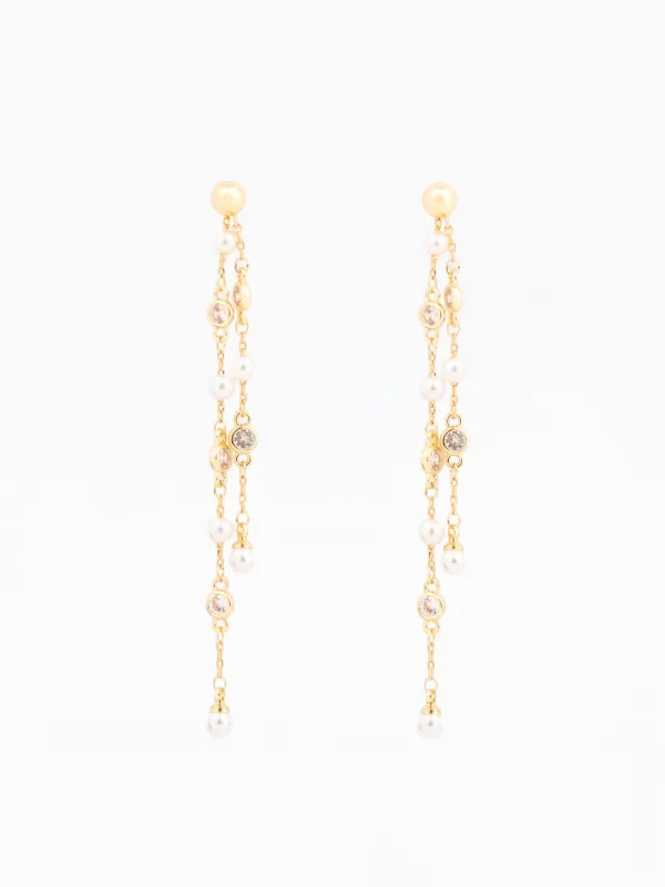 Annelise Earrings made by Michelle McDowell