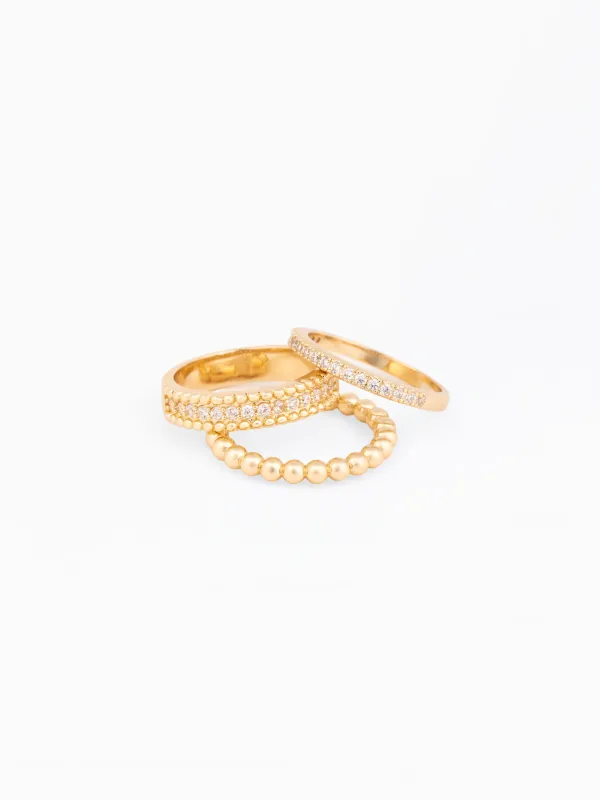 Quinn Rings | Set of 3 made by Michelle McDowell