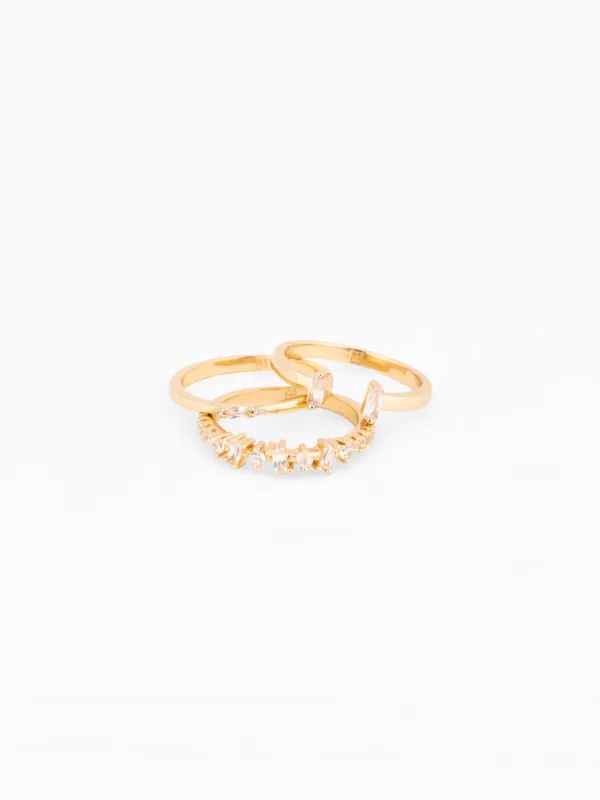 Lydia Rings | Set of 3 made by Michelle McDowell