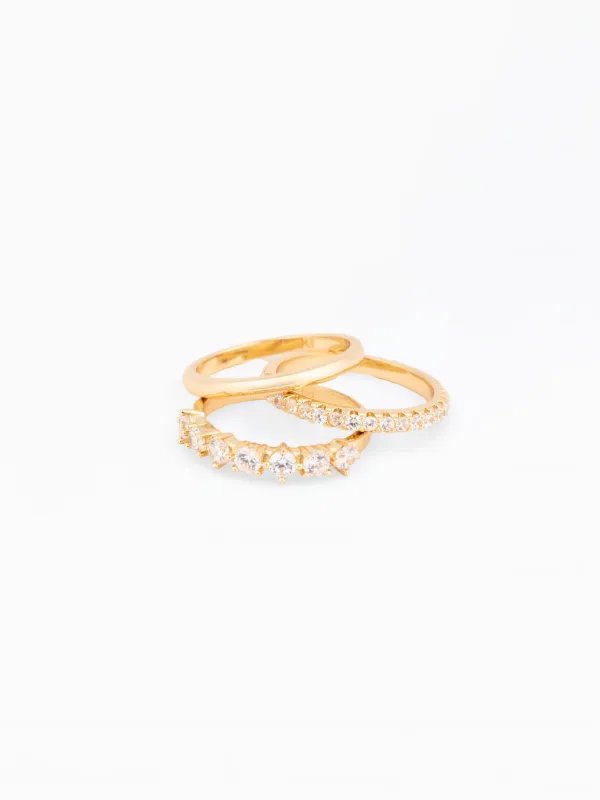 Elowen Rings | Set of 3 made by Michelle McDowell