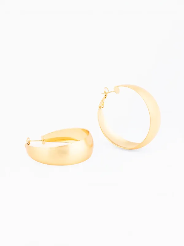 Tatum Hoop Earrings made by Michelle McDowell