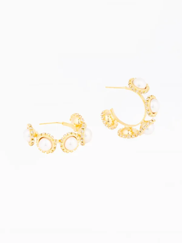 Ophelia Earrings made by Michelle McDowell