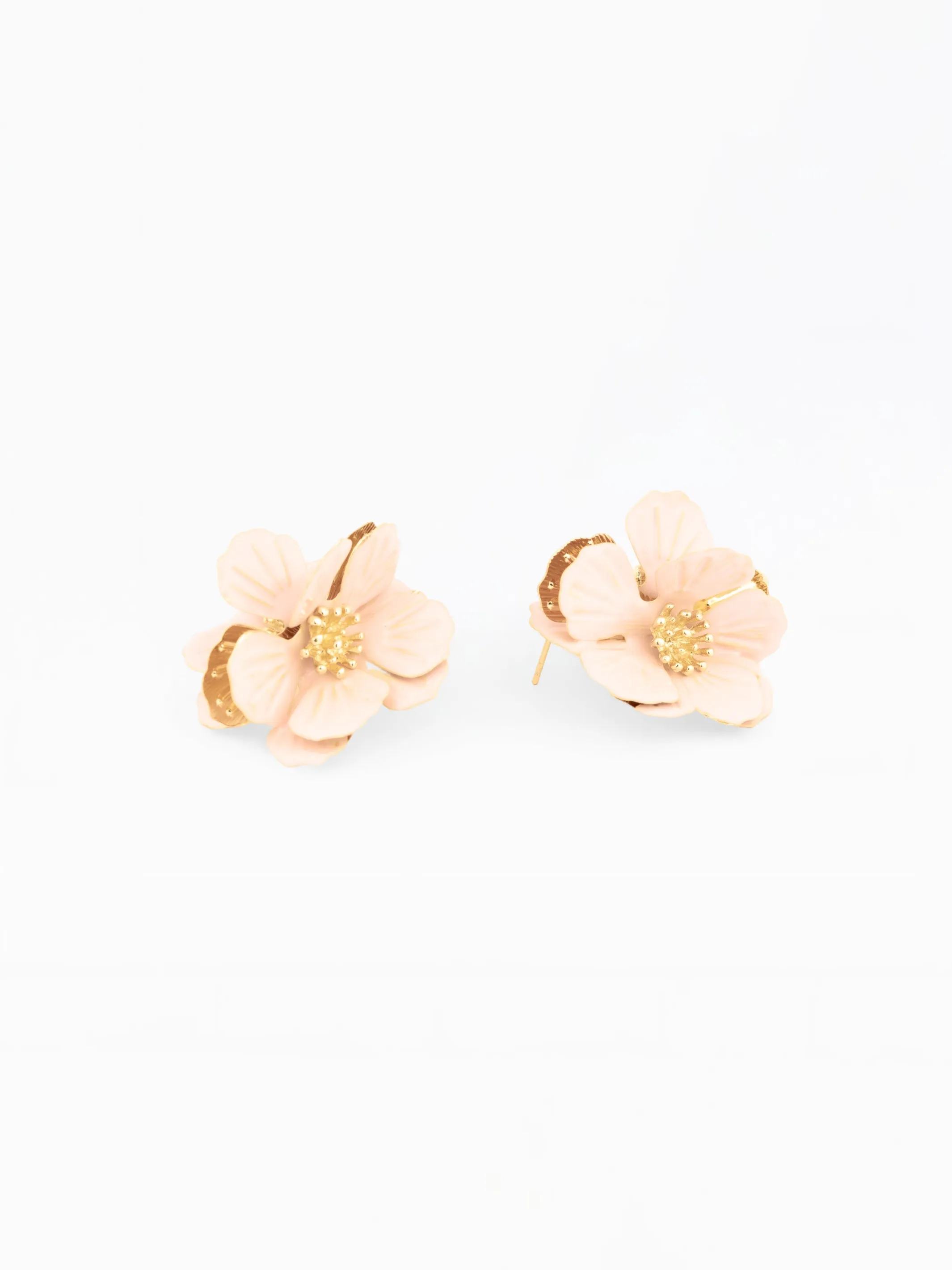Bowie Flower Earrings | Pink sold by Michelle McDowell