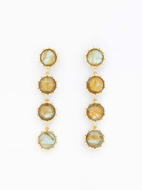 Haven Earrings made by Michelle McDowell
