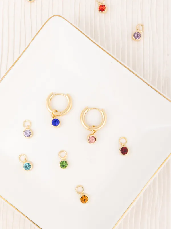 Claire Birthstone Charms made by Michelle McDowell