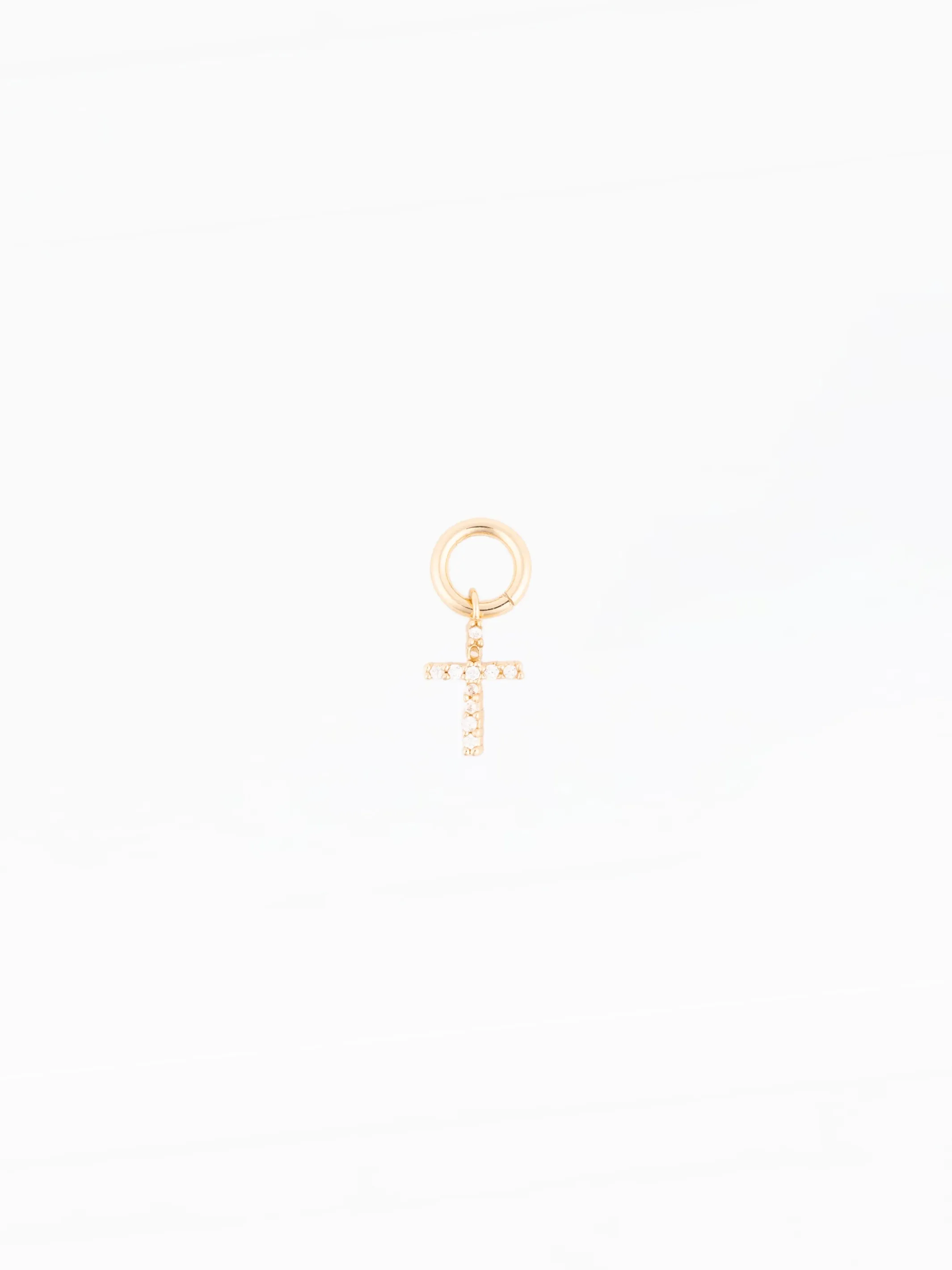 Claire Charm | Stone Cross sold by Michelle McDowell