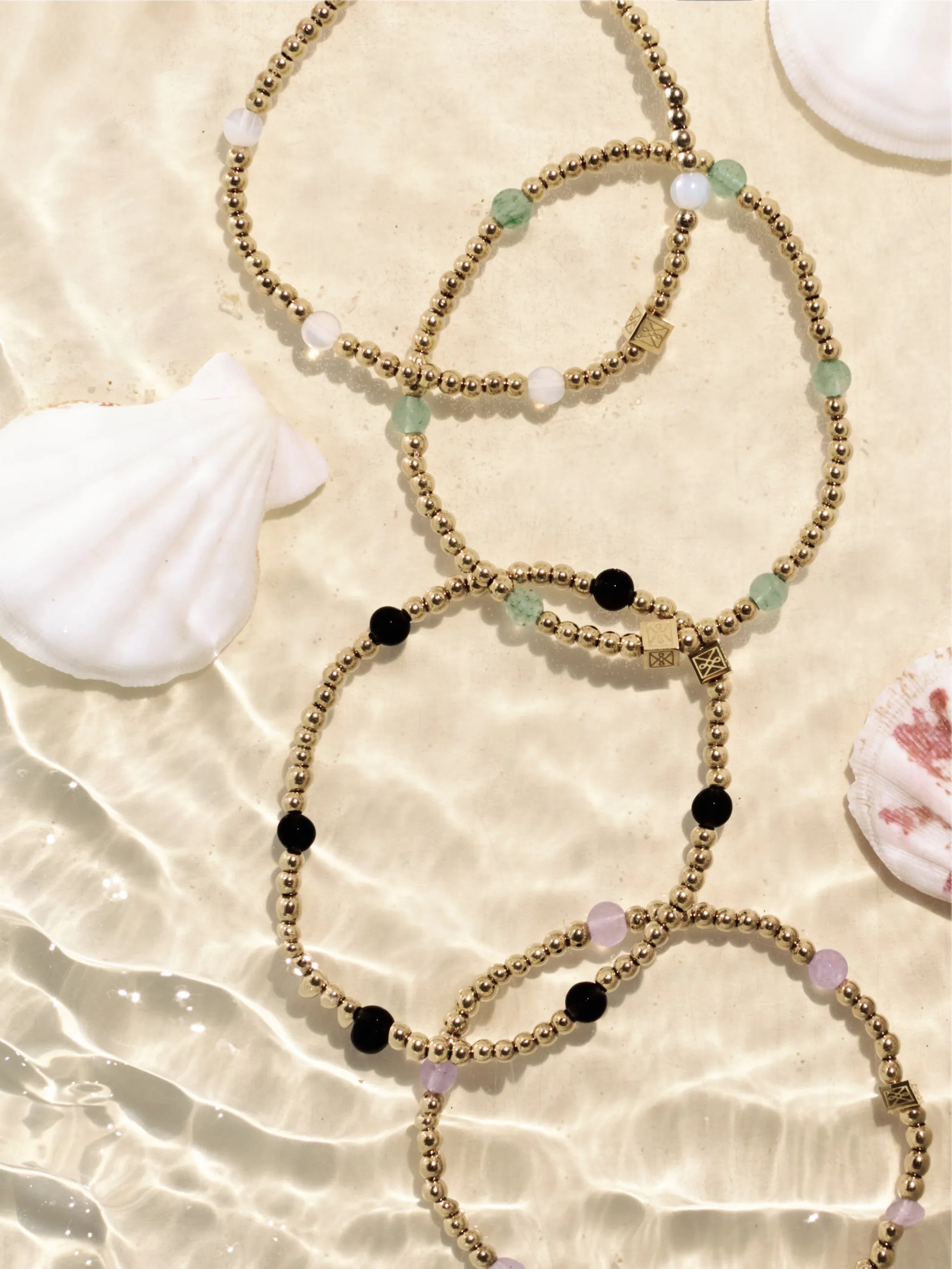 Harley Waterproof Bracelet | Obsidian sold by Michelle McDowell product image thumbnail 2