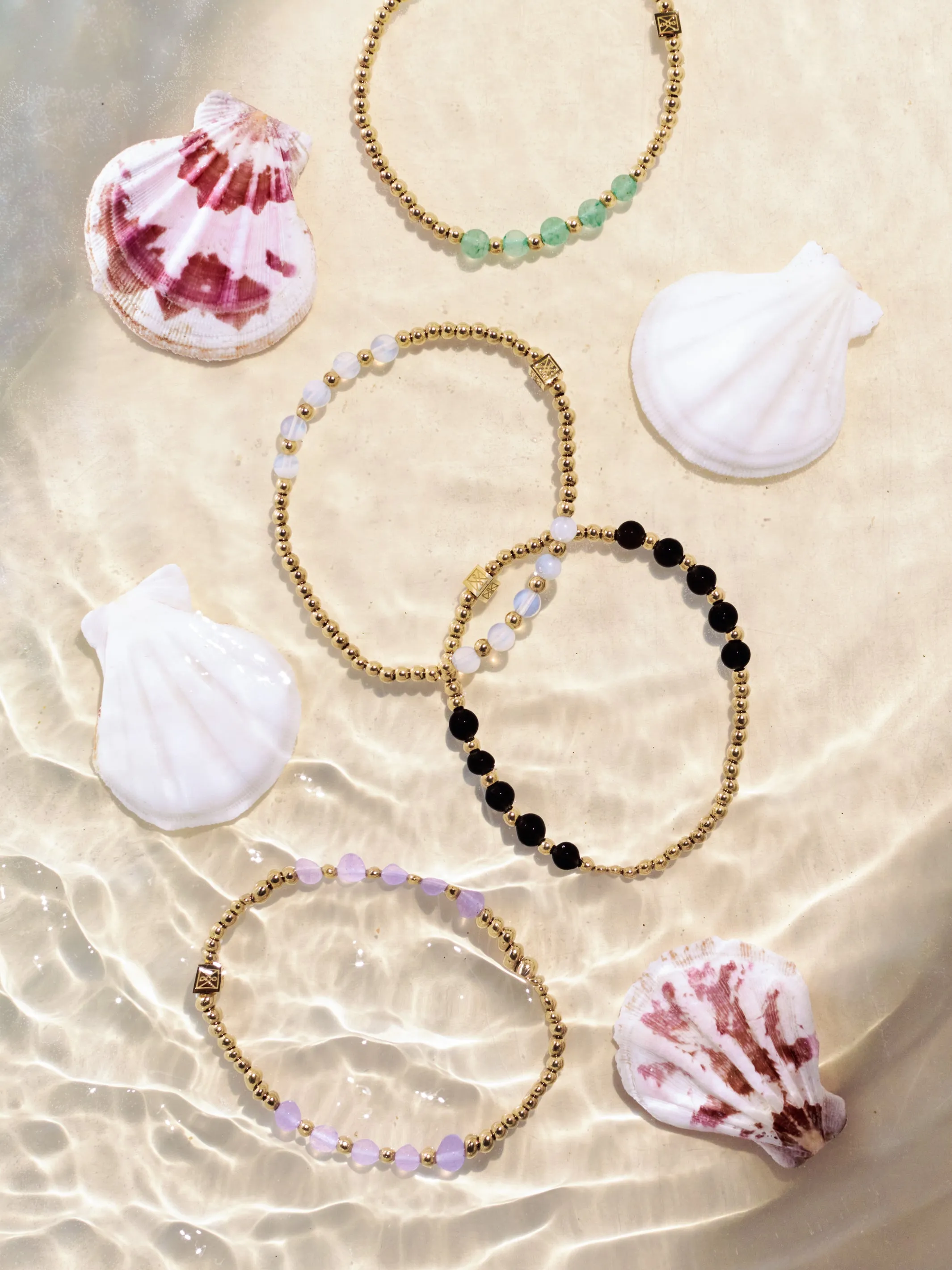 Palmer Waterproof Bracelet | Obsidian sold by Michelle McDowell product image thumbnail 2