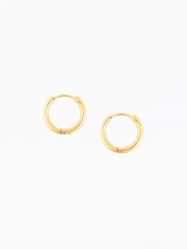 Amelia Waterproof Hoop Earrings | Small made by Michelle McDowell