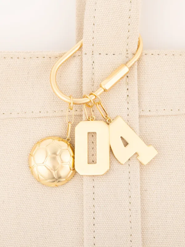 Bag Number Charms made by Michelle McDowell