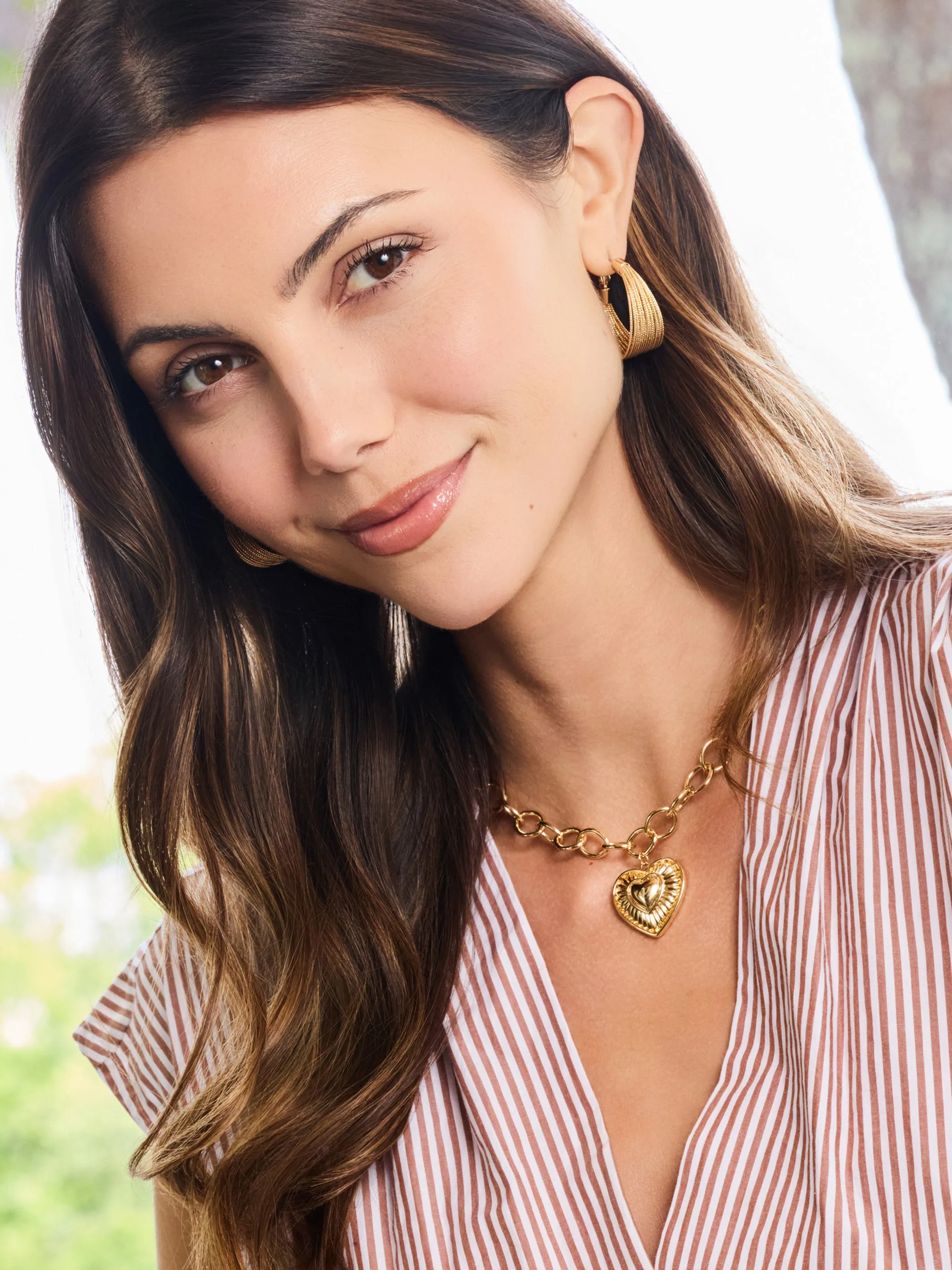 Kaylin Hoop Earrings sold by Michelle McDowell product image thumbnail 4