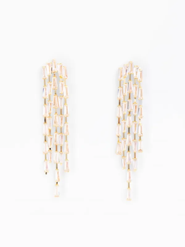 Kennedy Dangle Earrings made by Michelle McDowell
