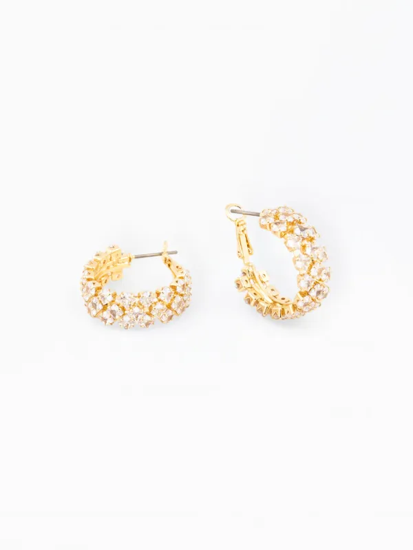 Kinslee Hoop Earrings made by Michelle McDowell