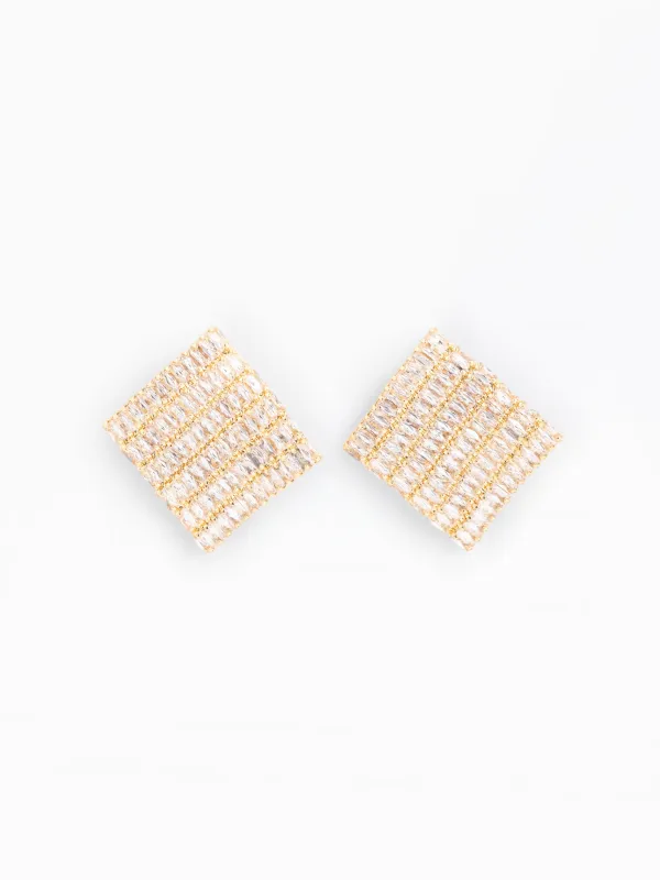 Leslie Stud Earrings made by Michelle McDowell