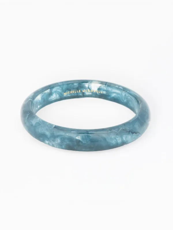 Betty Bangle Bracelet | Teal made by Michelle McDowell