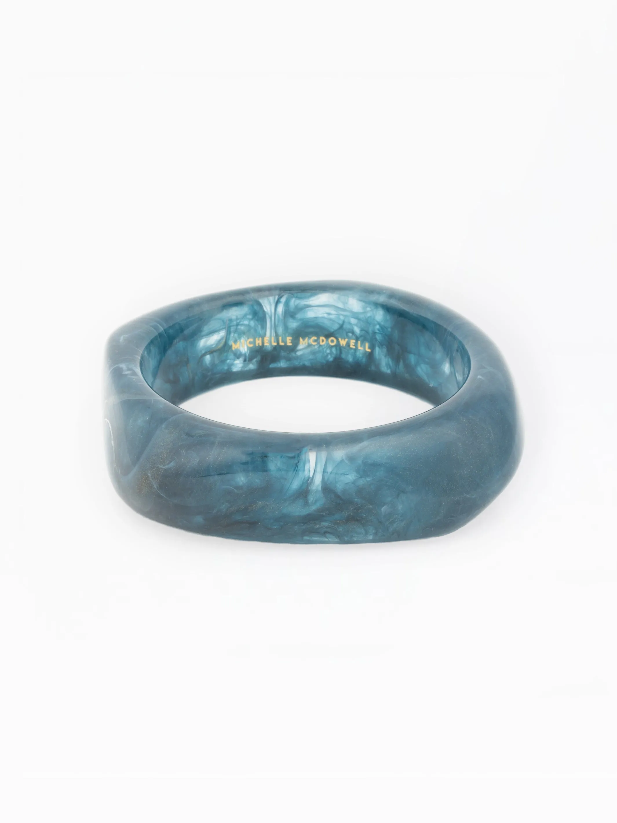 Tillie Bangle Bracelet | Teal sold by Michelle McDowell