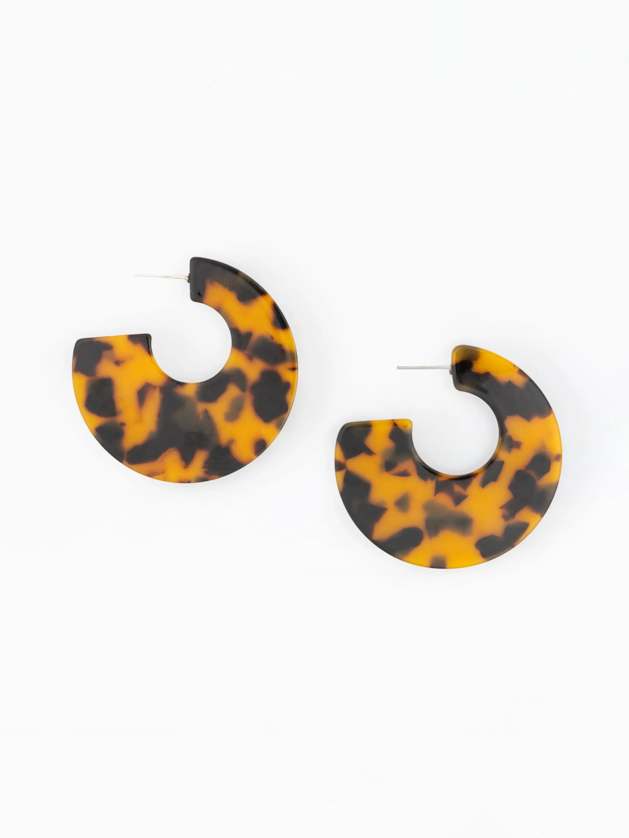 Theresa Earrings | Tortoise sold by Michelle McDowell