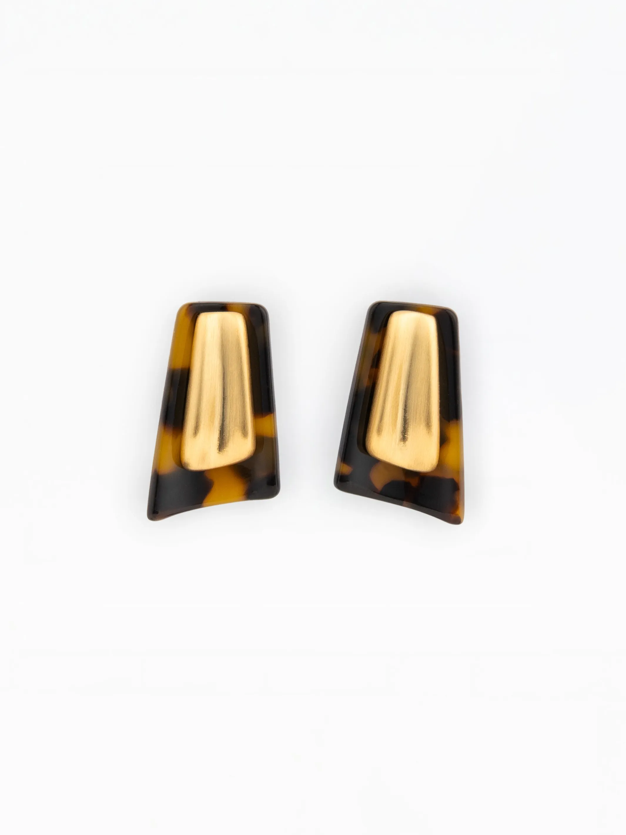 Willa Earrings | Tortoise sold by Michelle McDowell
