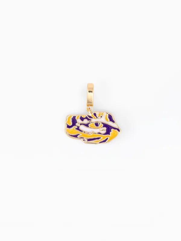 LSU Sophie Charm | Tiger made by Michelle McDowell