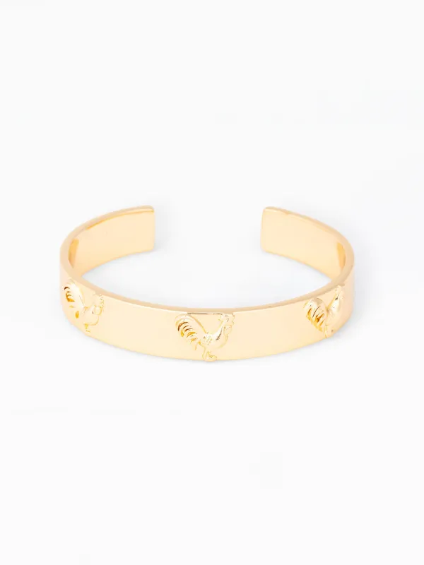 Emerson Bangle Bracelet | Rooster made by Michelle McDowell