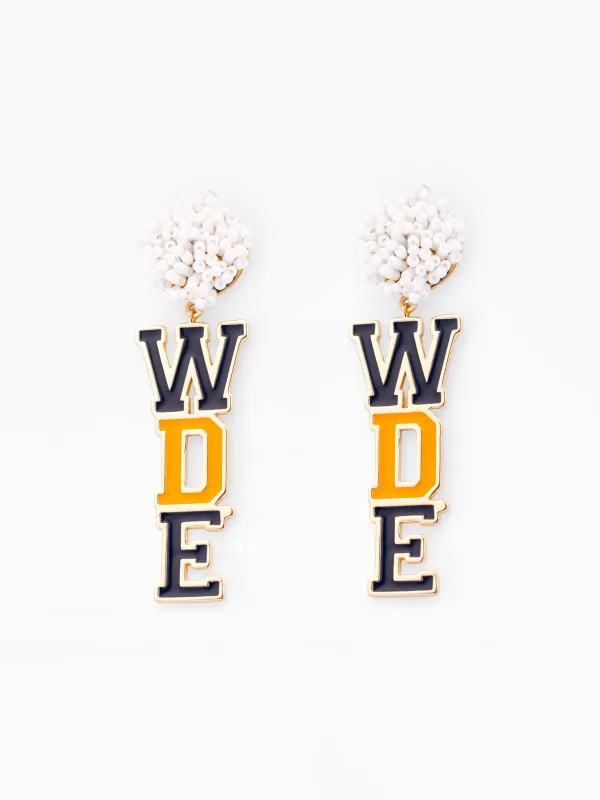 Auburn Drop Earrings | WDE made by Michelle McDowell