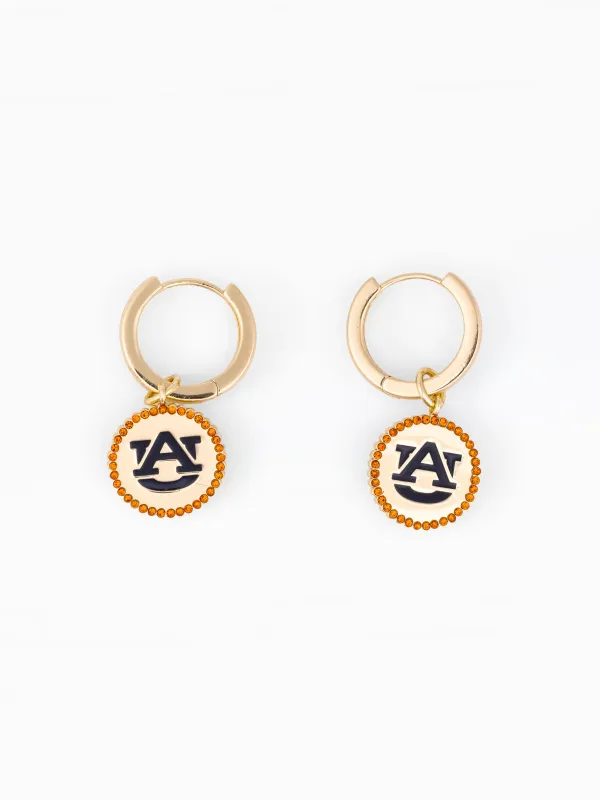 Auburn Pendant Earrings made by Michelle McDowell