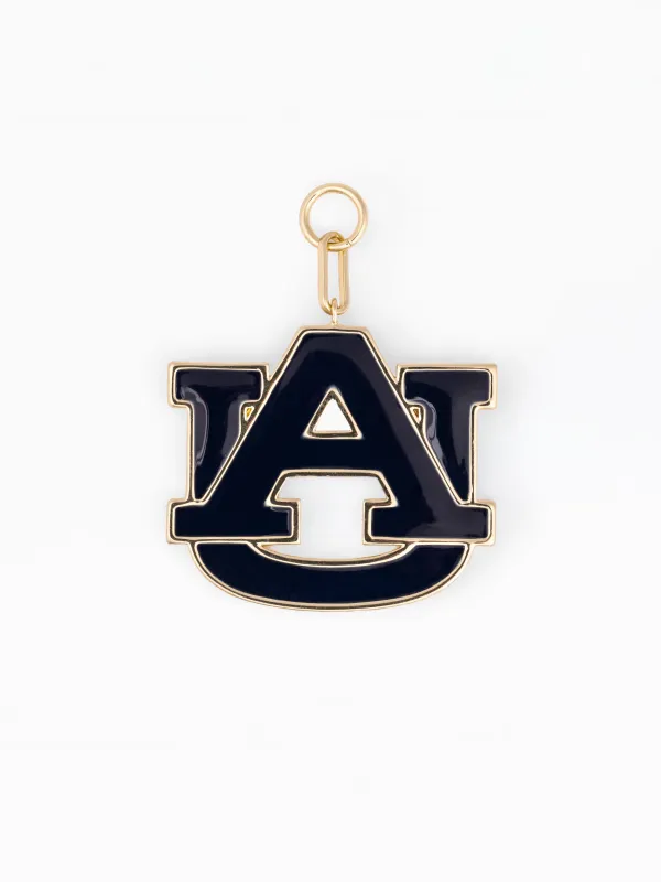 Auburn Bag Charm | Navy made by Michelle McDowell