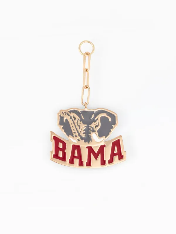 Alabama Bag Charm | Big Al made by Michelle McDowell