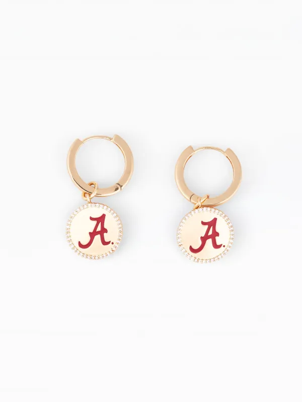 Alabama Pendant Earrings made by Michelle McDowell