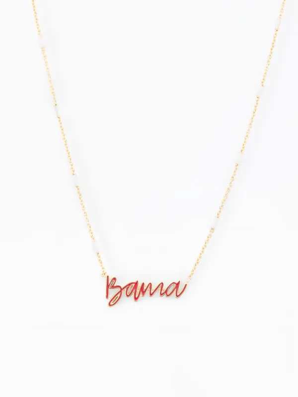 Alabama Chain Necklace made by Michelle McDowell