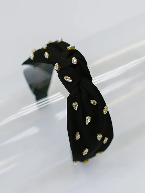 Krista Headband | Black sold by Michelle McDowell