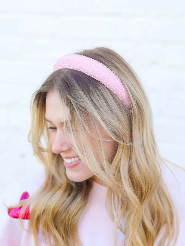 Marlina Headband | Light Pink sold by Michelle McDowell