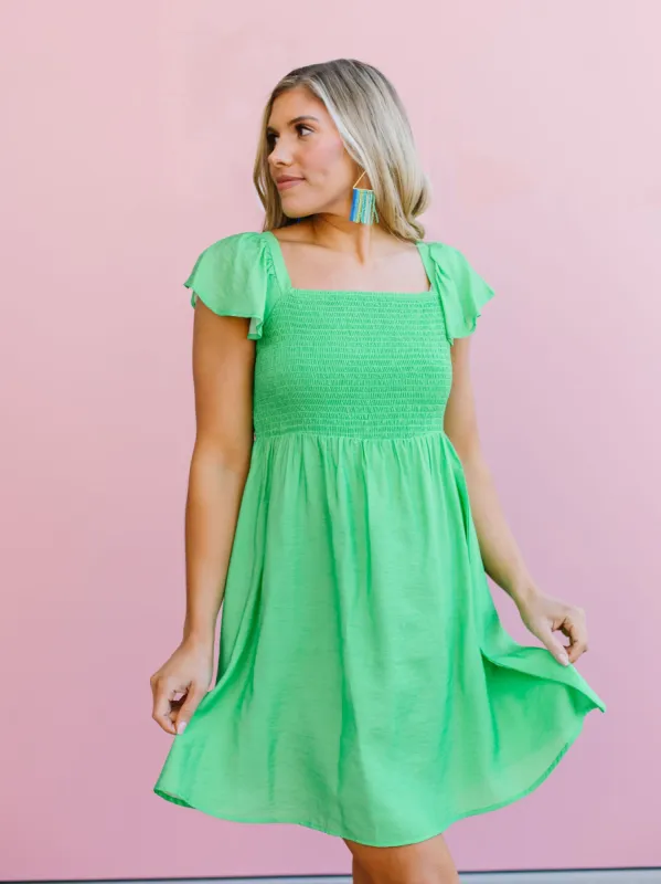 FINAL SALE - Blair Dress | Pine sold by Michelle McDowell