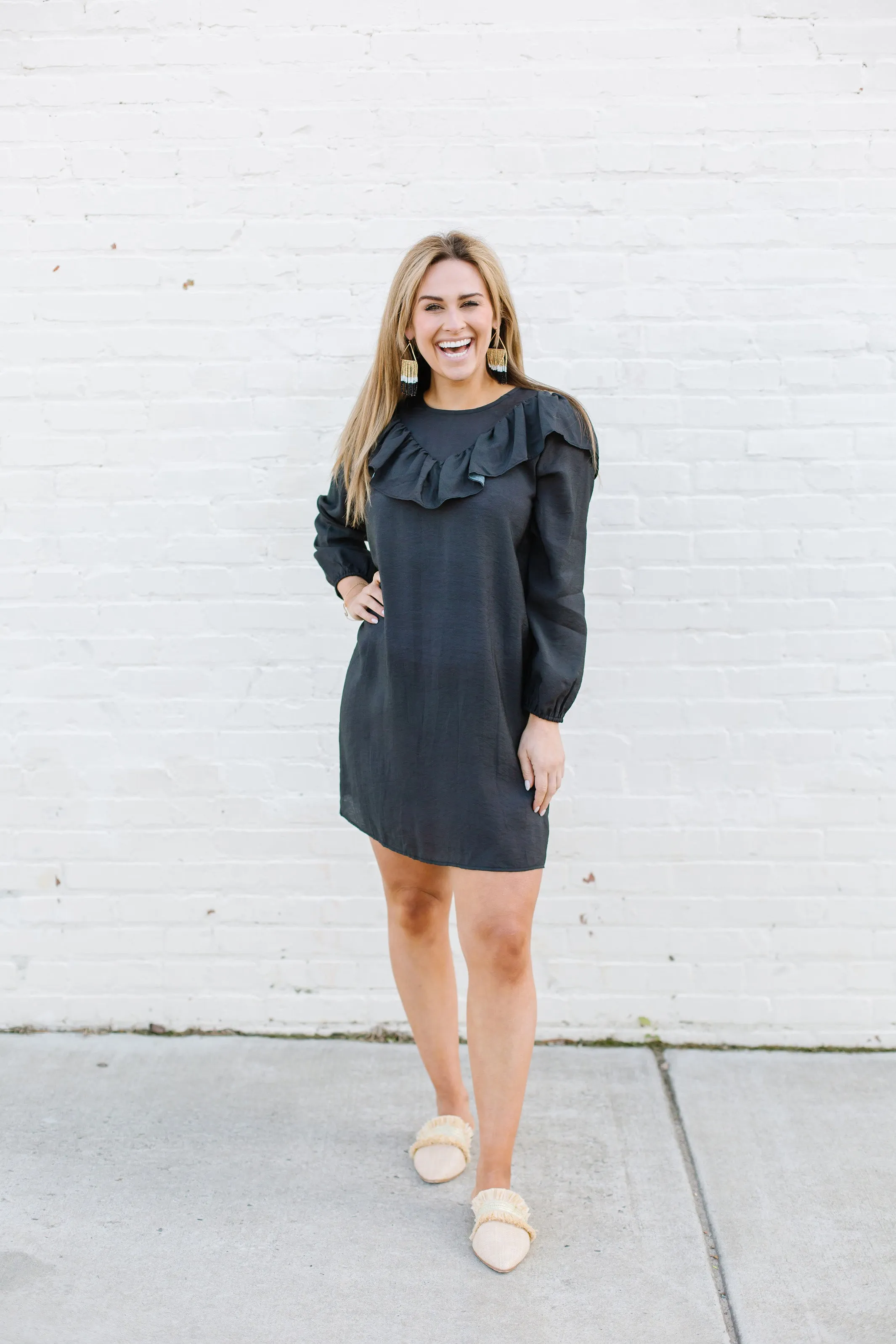 FINAL SALE - Tatum Dress | Black sold by Michelle McDowell product image thumbnail 2