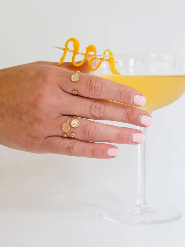 Bria Initial Ring sold by Michelle McDowell