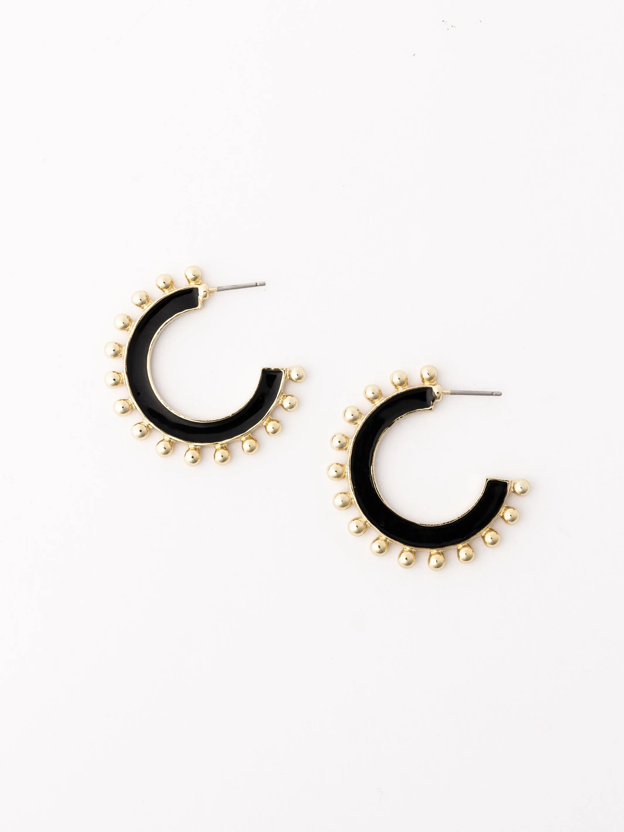 Hadley Earrings | Black sold by Michelle McDowell product image thumbnail 2
