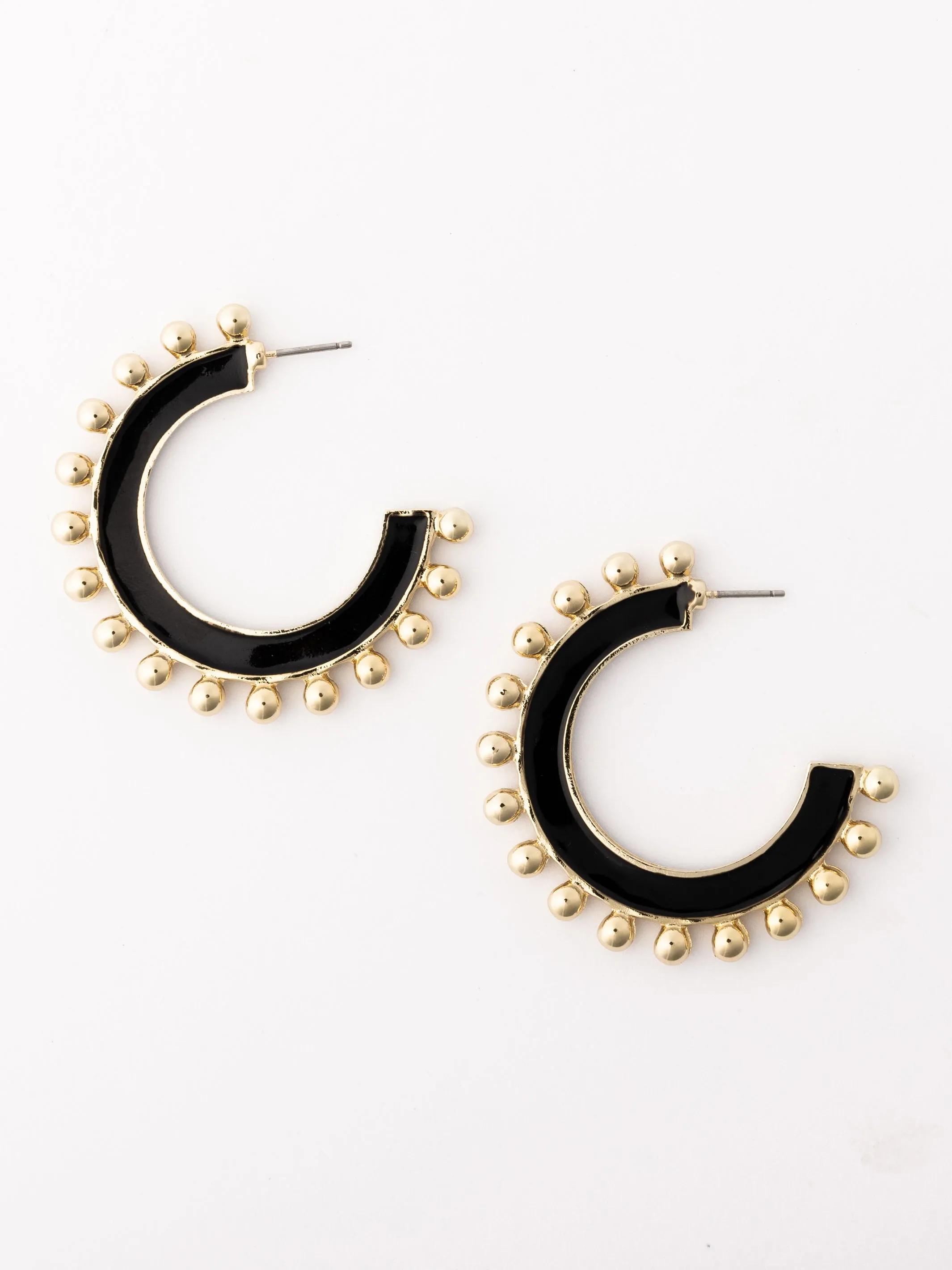 Hadley Earrings | Black sold by Michelle McDowell product image thumbnail 3