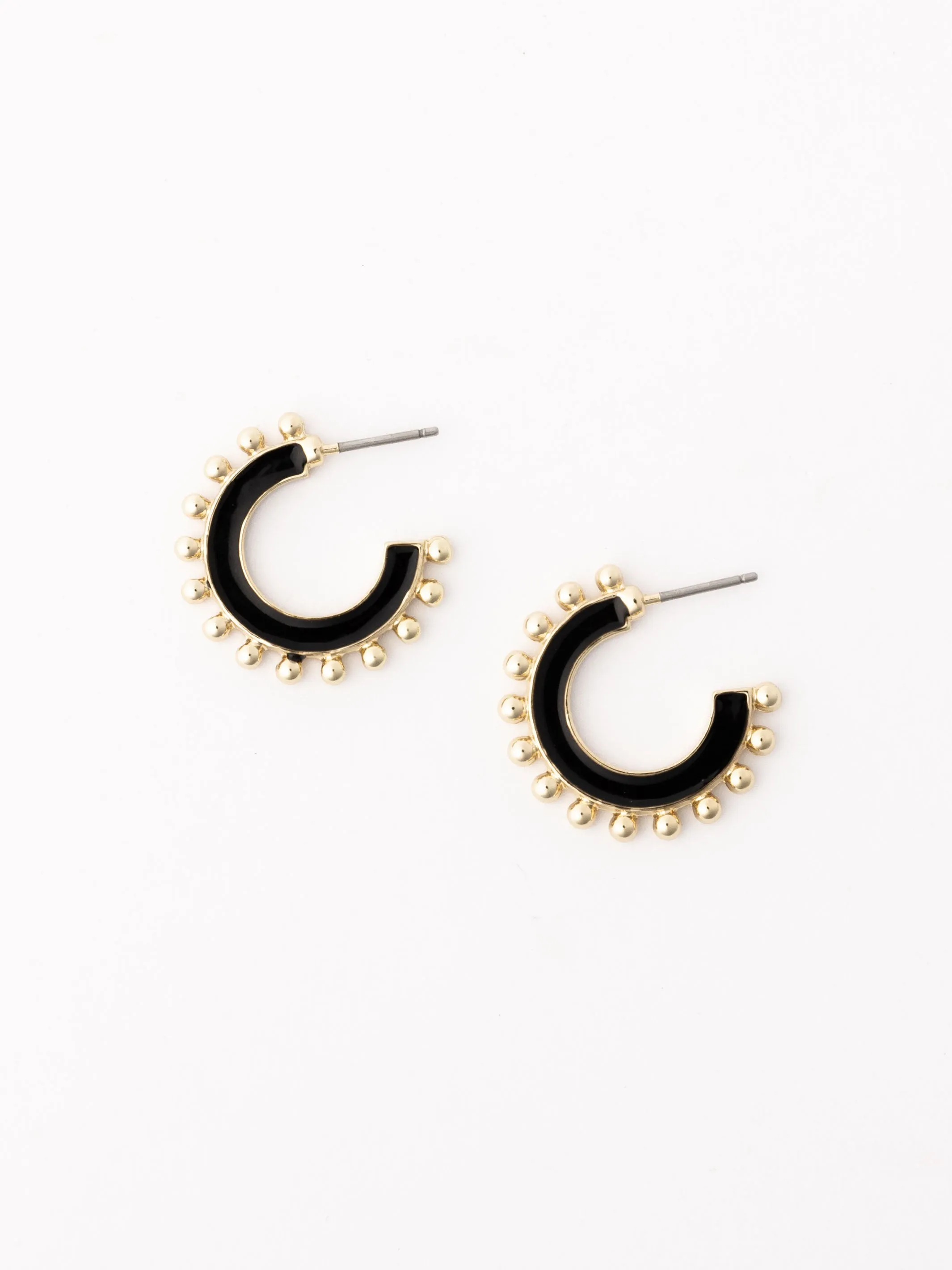 Hadley Earrings | Black sold by Michelle McDowell