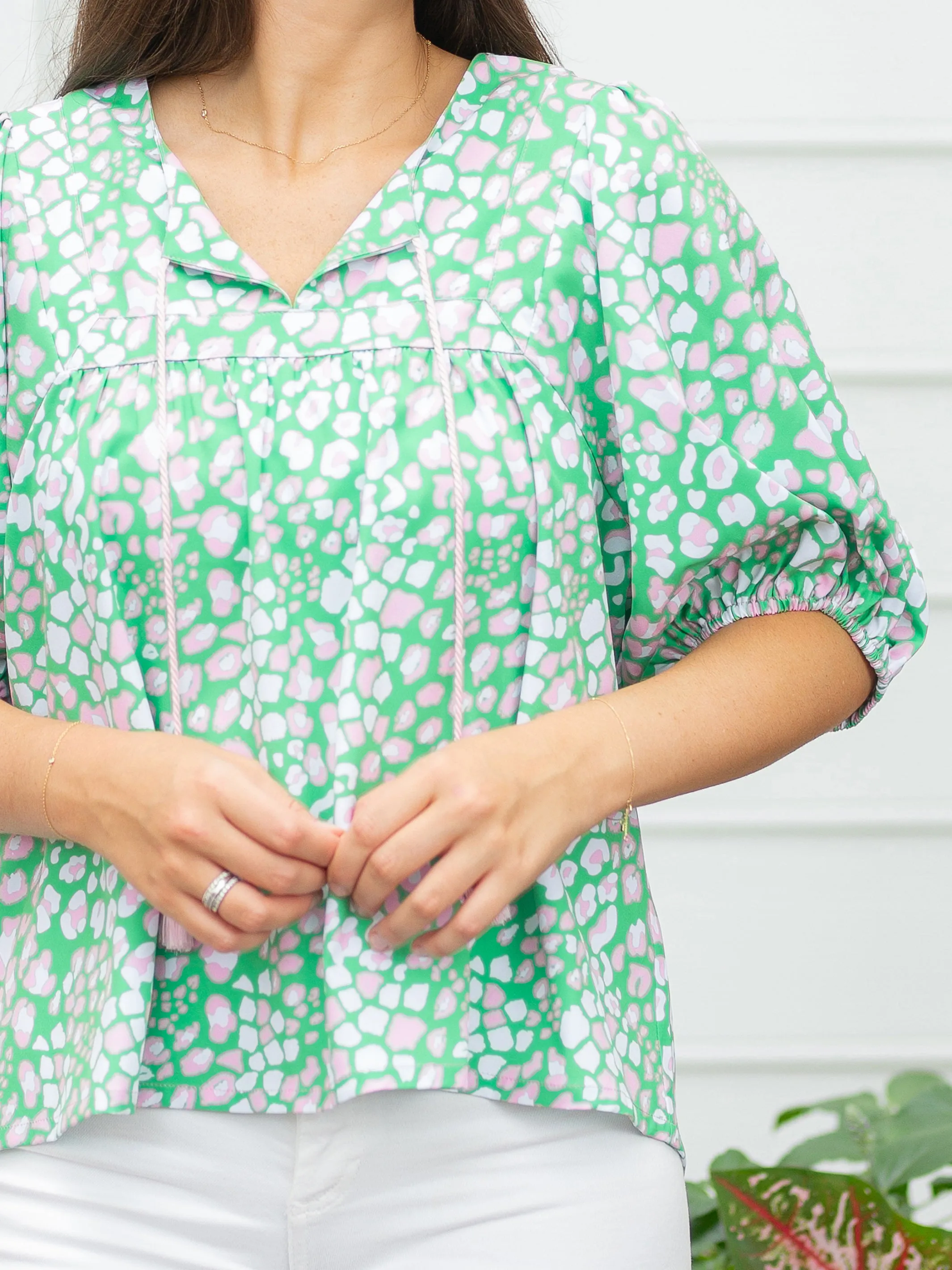 FINAL SALE - Penny Top | Wild Safari Pine sold by Michelle McDowell product image thumbnail 2