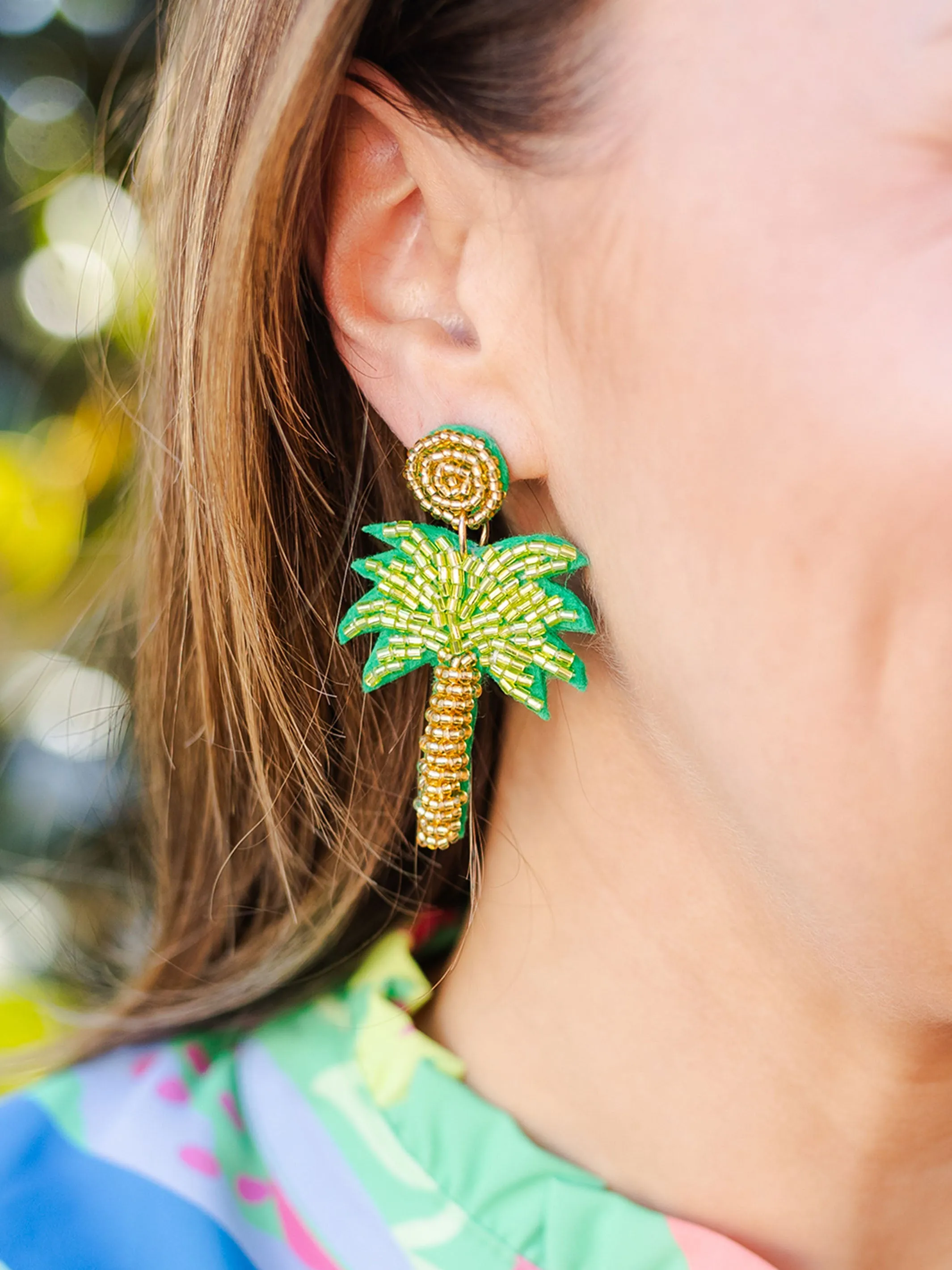 Palm Tree Earrings sold by Michelle McDowell