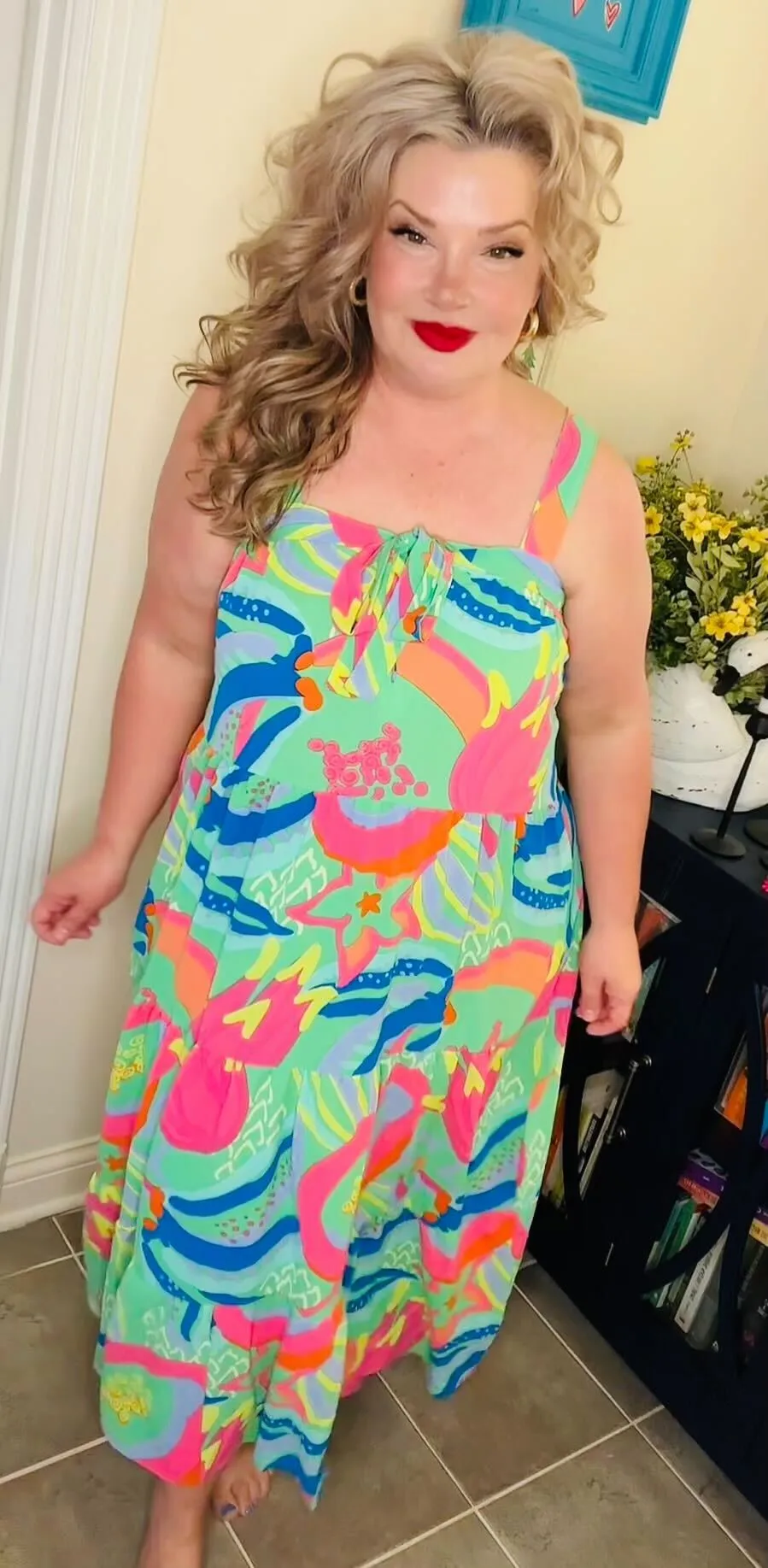 FINAL SALE - Callie Dress | Copacabana Pine sold by Michelle McDowell product image thumbnail 3