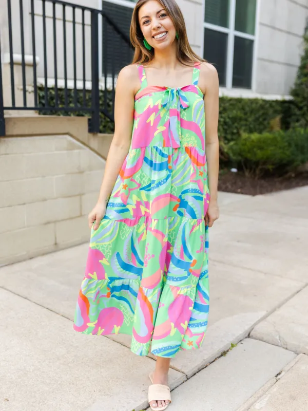 FINAL SALE - Callie Dress | Copacabana Pine sold by Michelle McDowell