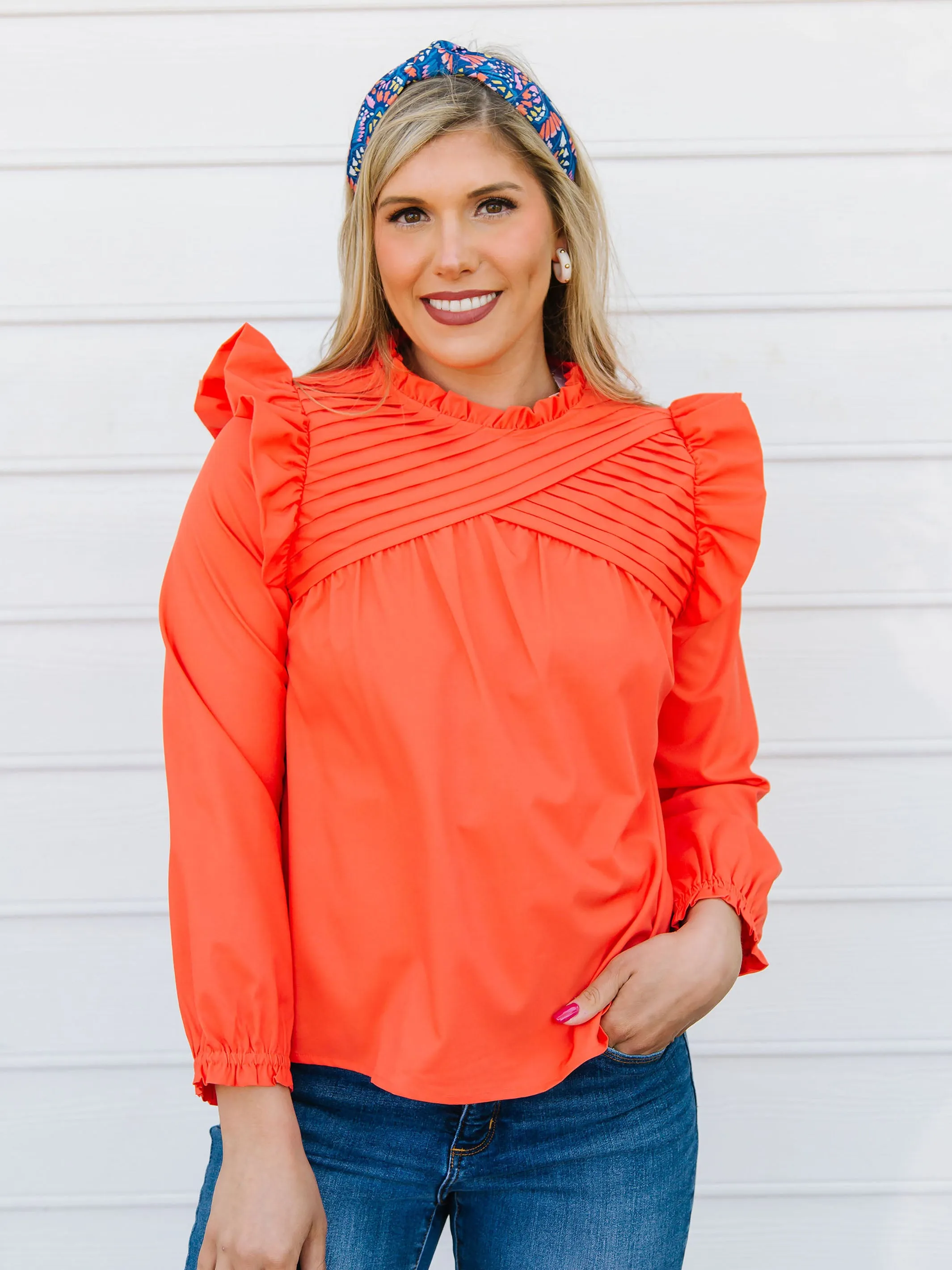 FINAL SALE - McKenna Top | Fire sold by Michelle McDowell product image thumbnail 3