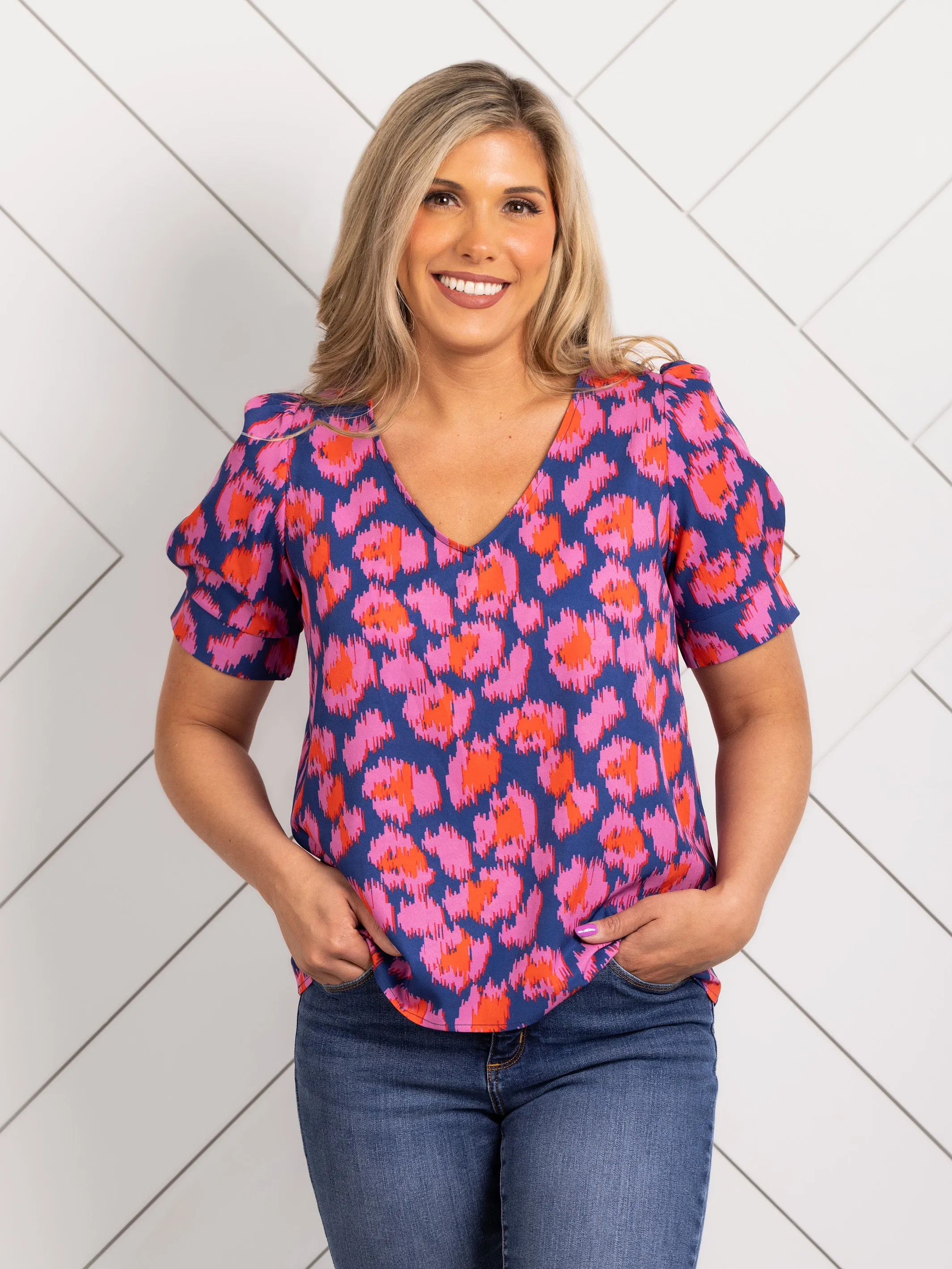 FINAL SALE - Maya Top | Fancy Like Violet sold by Michelle McDowell product image thumbnail 2