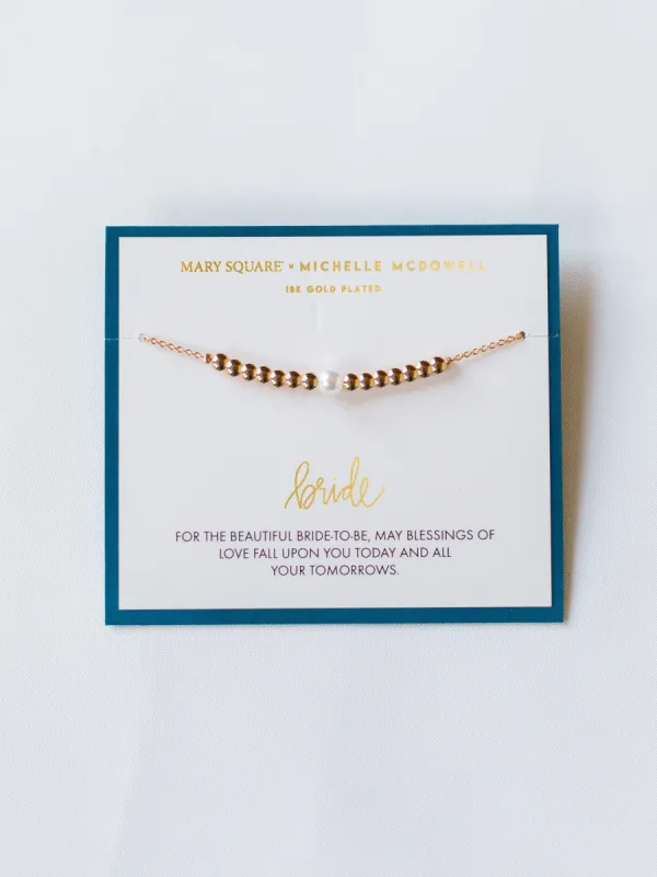 FINAL SALE - Bride Bracelet sold by Michelle McDowell