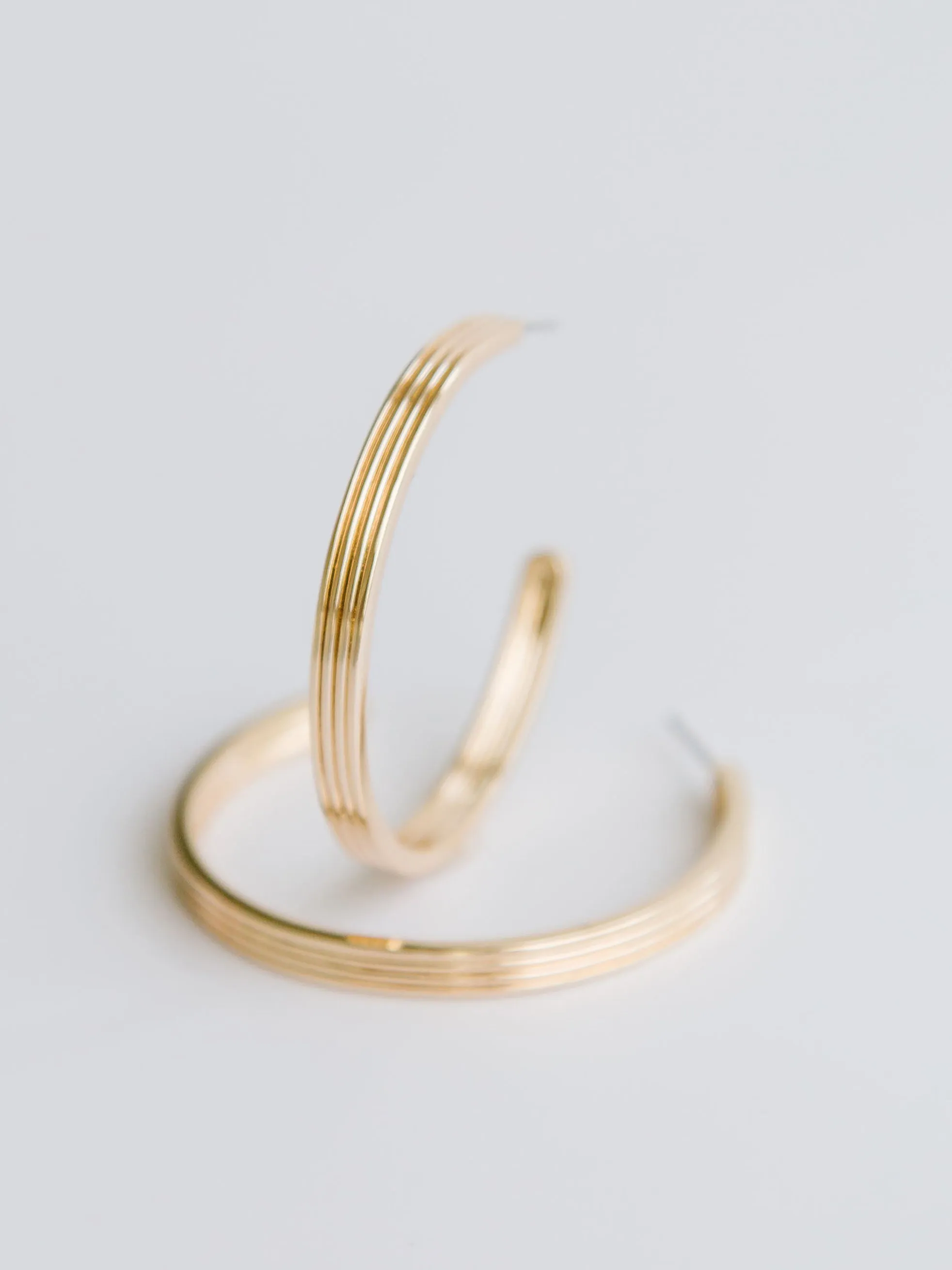 Sheila Hoop Earrings | Large sold by Michelle McDowell