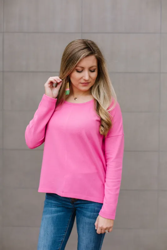 FINAL SALE - Vicki Top | Pink sold by Michelle McDowell