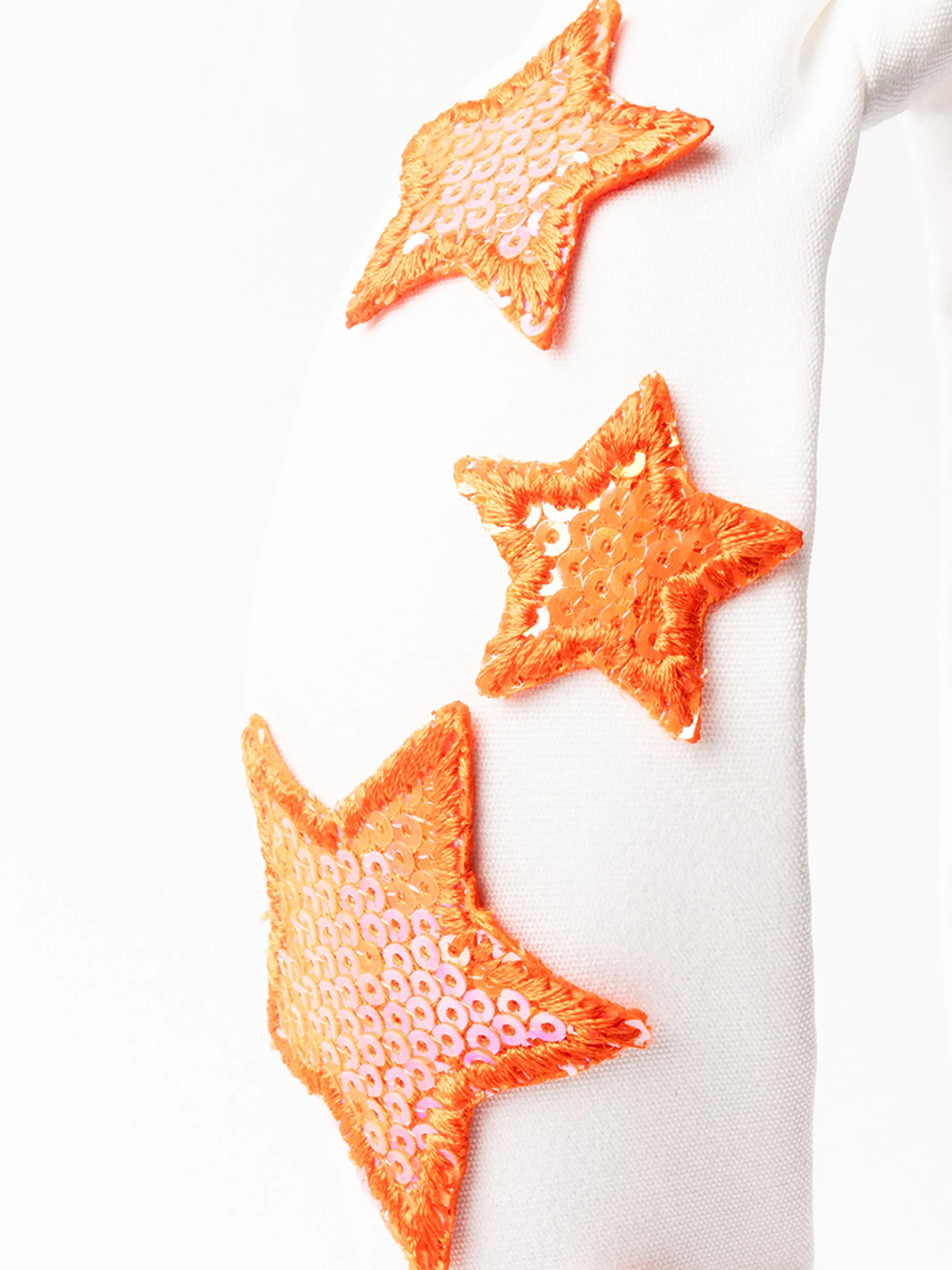 Emma Headband | Orange + White sold by Michelle McDowell product image thumbnail 2