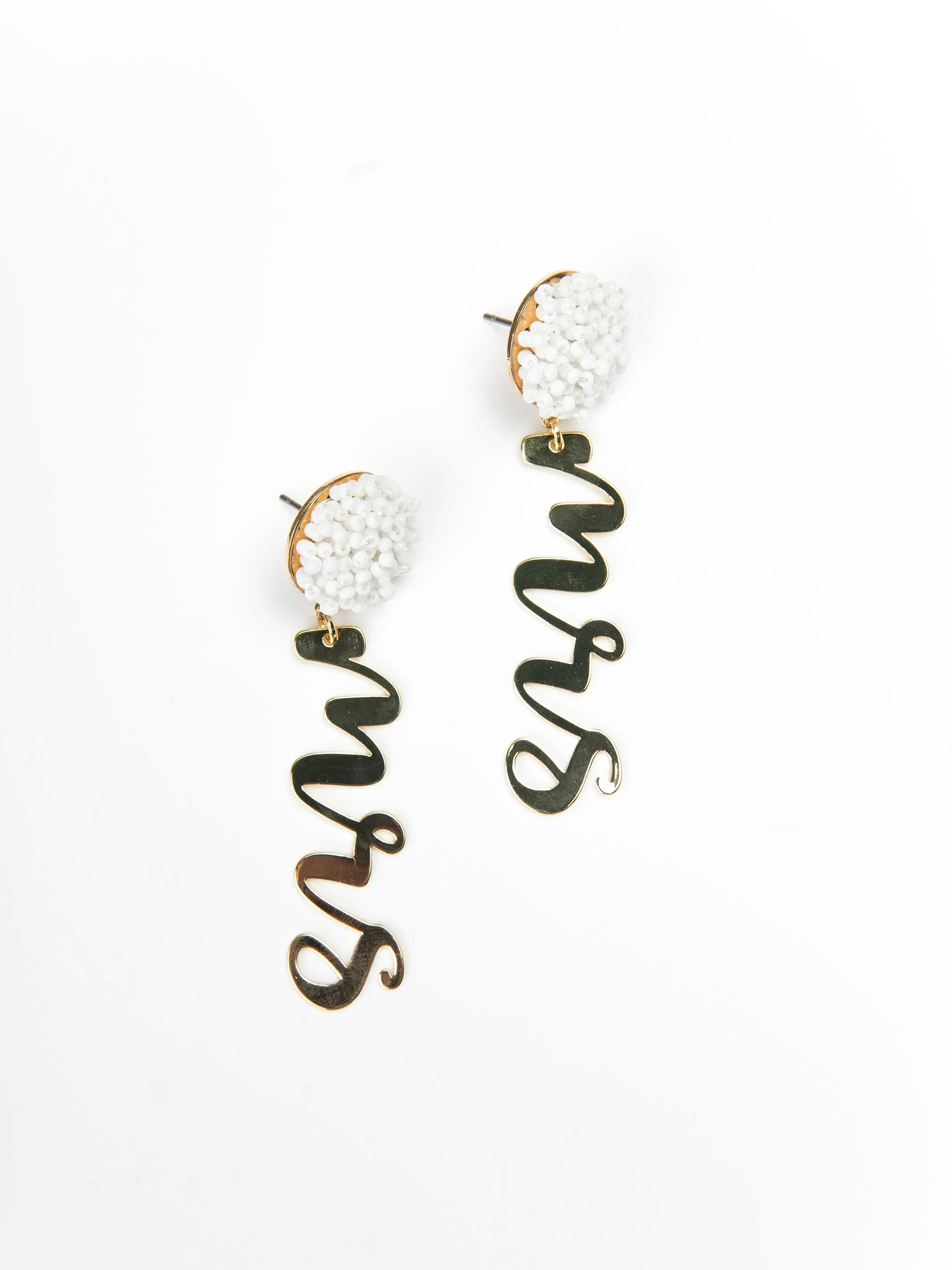 Mrs. Earrings sold by Michelle McDowell