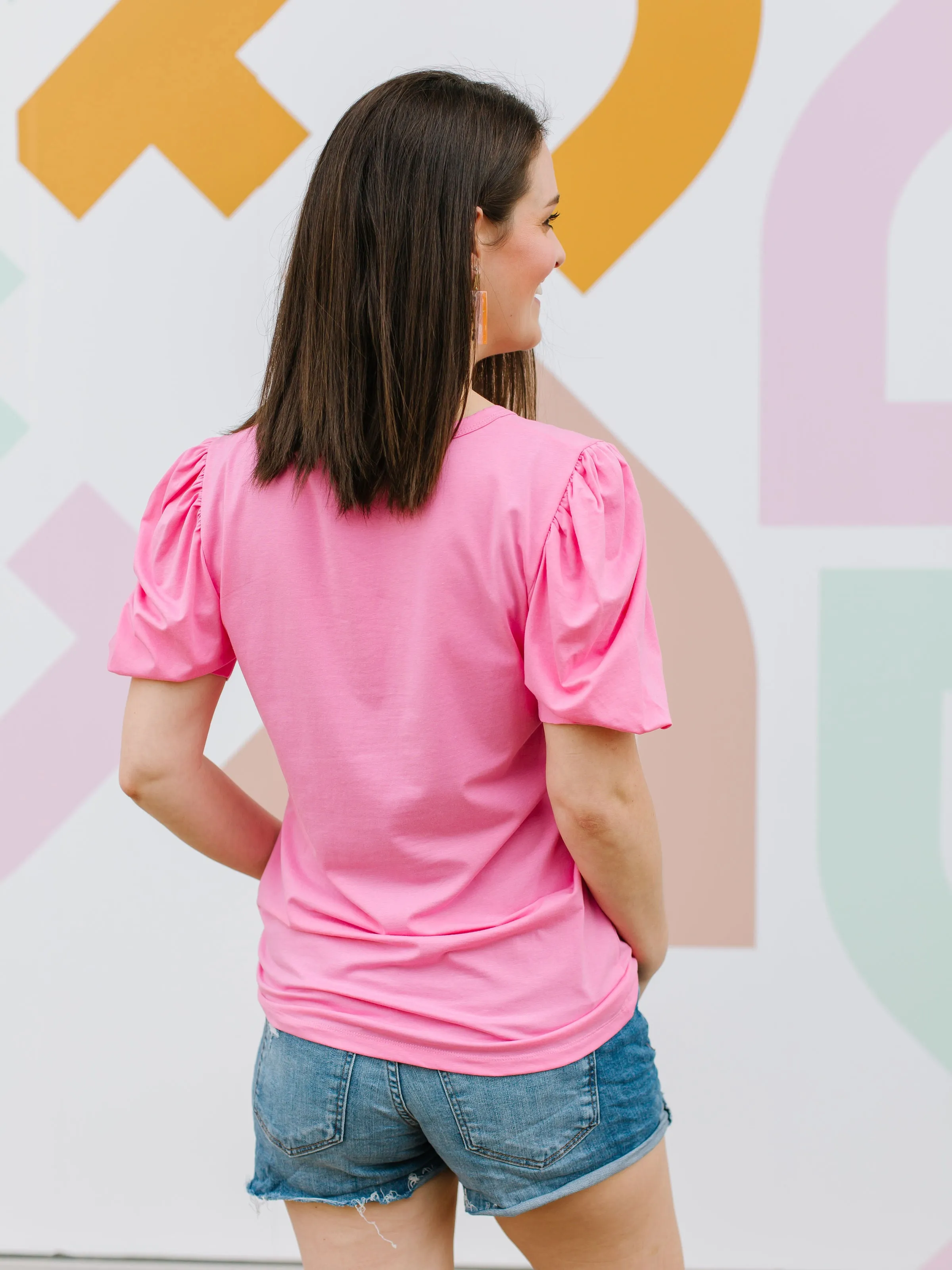 FINAL SALE - Blakeley Top | Pink sold by Michelle McDowell product image thumbnail 2